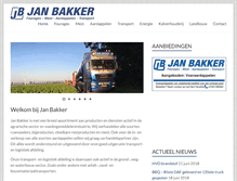 Tablet Screenshot of janbakker.nl